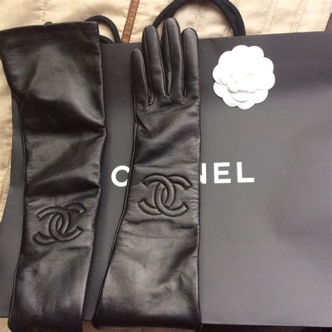 chanel gloves uk|used leather Chanel gloves.